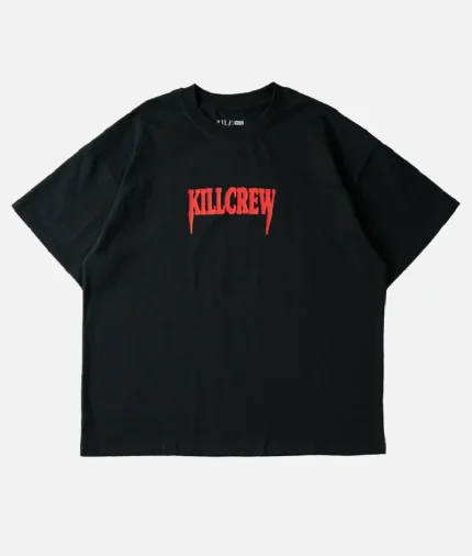 Kill Crew Athletic Department T Shirt Black (1)
