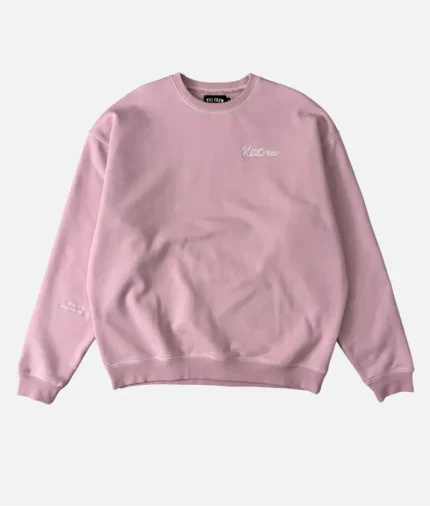 Kill Crew Lux Outseam Sweatshirt Pink (2)