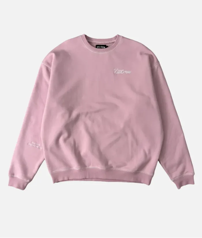 Kill Crew Lux Outseam Sweatshirt Pink (2)