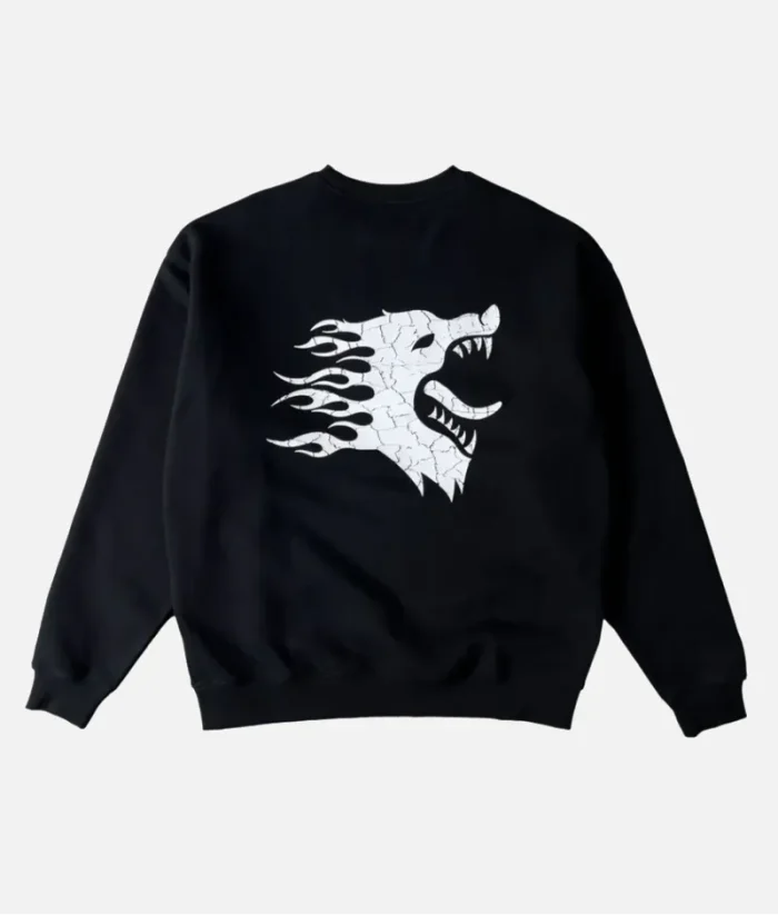 Kill Crew Lux War Wolf Sweatshirt Black (2)