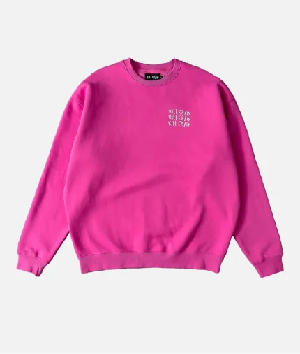 Kill Crew Lux War Wolf Sweatshirt Pink (1)