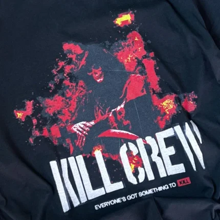 Kill Crew Oversized Darkside Demons T Shirt Black (1)