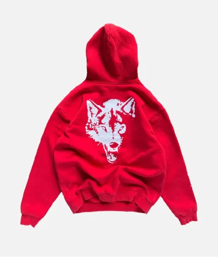 Kill Crew Oversized Lux Hoodie Red (1)