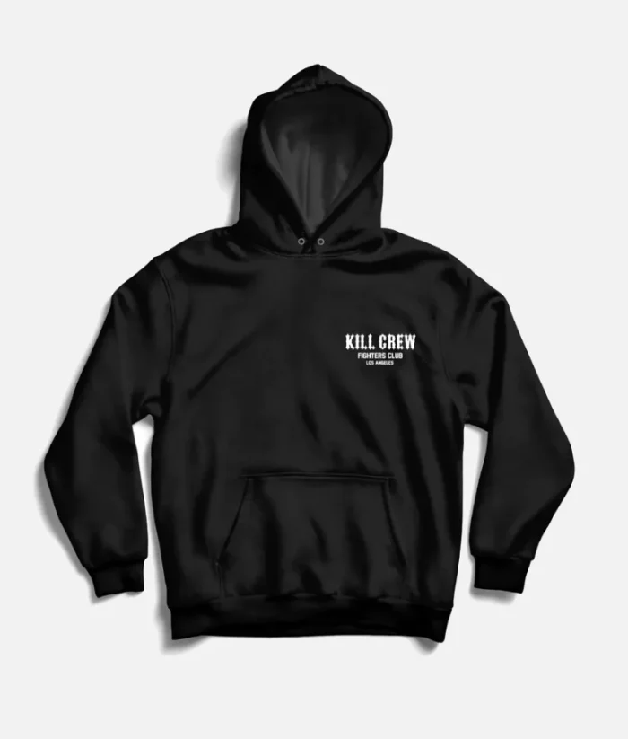 Kill Crew Oversized Lux Thrive Hoodie Black (1)