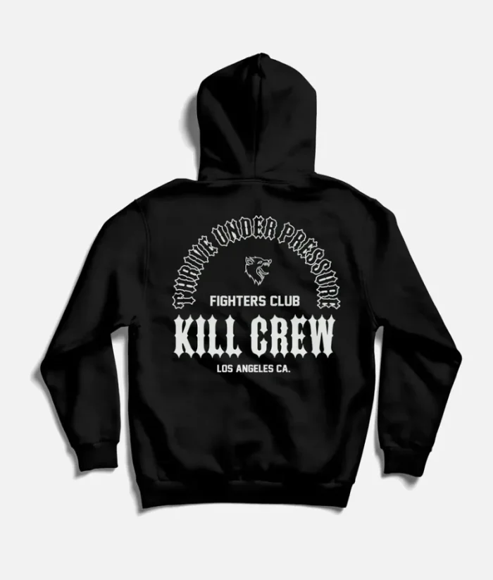 Kill Crew Oversized Lux Thrive Hoodie Black (2)